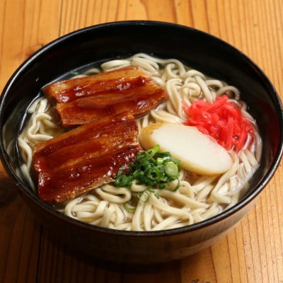 【毎月定期便】人気観光地「そば処 玉家」がお届けする沖縄そば(三枚肉/ソーキ/てびち)全3回【配送不可地域：離島】