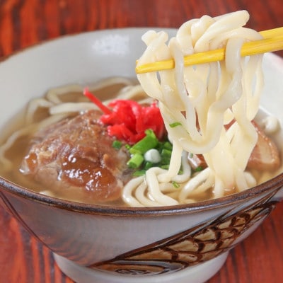 【当店人気No.1】そば処きくや　三枚肉そば　3食セット【配送不可地域：離島】