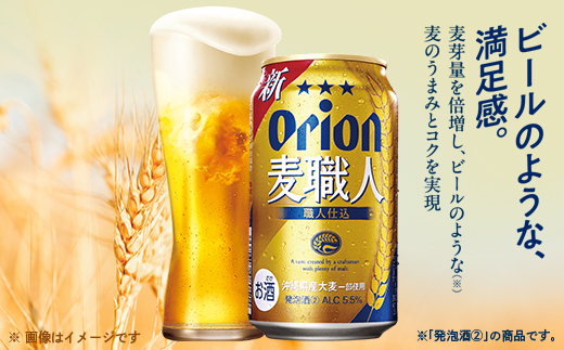 【毎月定期便】毎月届く楽しみ!オリオン麦職人 350ml×24本全6回