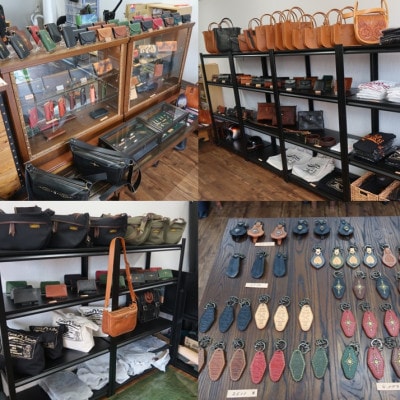 ジャバラ式 二つ折り財布(ブラウン)