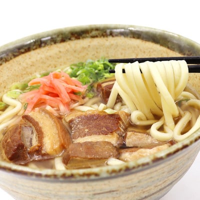 沖縄そば5人前・らふてぃ肉付き