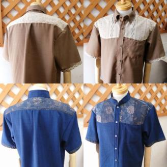 オリジナルかりゆしウェア お仕立券2枚(オーダーメイド・7分丈)