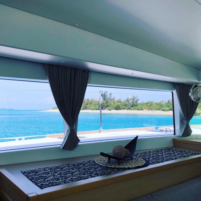 【与那原マリーナ発・1～4名様】沖縄ラグーンヨットチャーターの3時間プラン