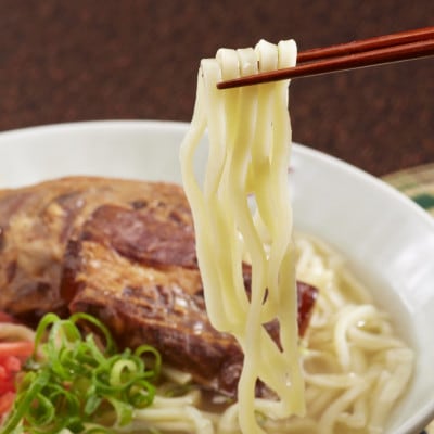 【沖縄本場の味・レビューキャンペーン対象】与那覇食品の沖縄そば6食セット(麺・出汁のみ)