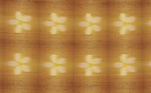 【ANA限定】南風原花織（着尺） 　繧繝（うんげん）