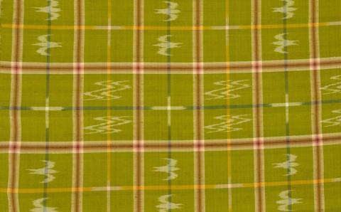 【ANA限定】琉球絣（着尺） 　手縞（ティジマ）