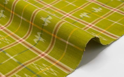 【ANA限定】琉球絣（着尺） 　手縞（ティジマ）