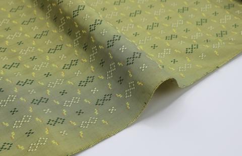 【ANA限定】<国指定　伝統的工芸品>南風原花織（着尺）／クヮンクヮン花織