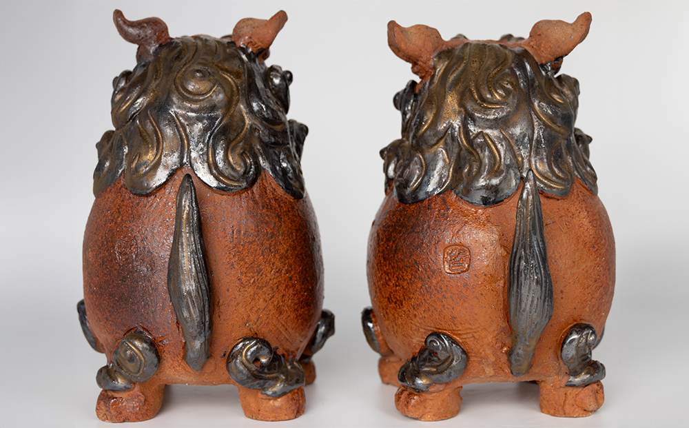 【南風窯】陶芸品　福シーサー　沖縄