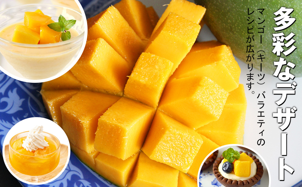 【2026年発送】南国の果物　沖縄県産マンゴー　キーツ　1kg