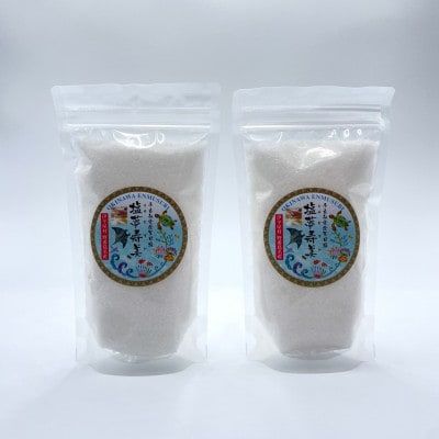 王道化粧箱入り 塩夢寿美(えんむすび)1箱(1袋400g×2袋)