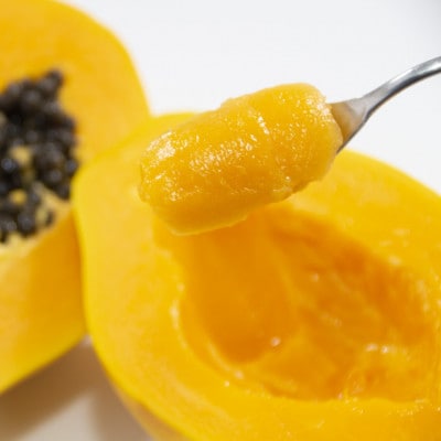 【2025年10月から順次発送】伊平屋産のフルーツパパイヤ 2kg【配送不可地域：離島】