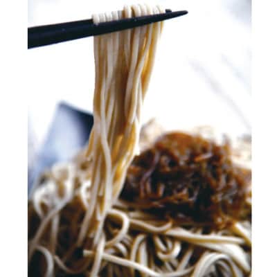 【もずくめん】と【エコバッグ】ネイビー