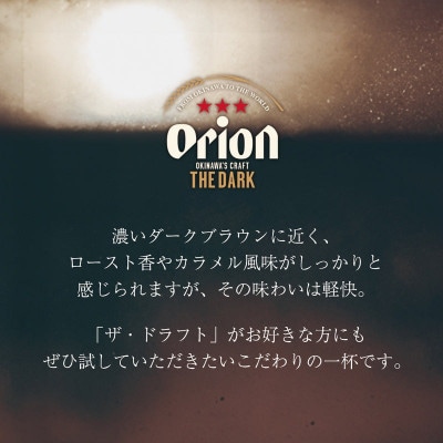 オリオンビール オリオン ザ・ダーク(350ml×24本)