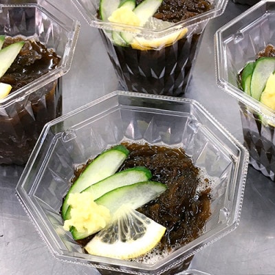 【収穫時期限定!】冷凍 生もずく　4kg(500g × 8パック)【配送不可地域：離島】