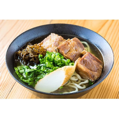 地元民から人気の名店 幸ちゃんそば もずく生麺 ソーキそば 2食セット【配送不可地域：離島】