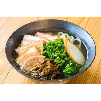 地元民から人気の名店 幸ちゃんそば もずく生麺 三枚肉そば 6食セット【配送不可地域：離島】