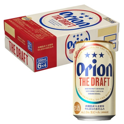 【毎月定期便】オリオンビール ザ・ドラフト(350ml×24缶)全6回