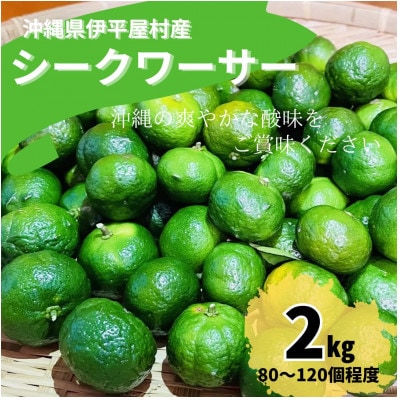 青シークワーサー 伊平屋村産 2kg
