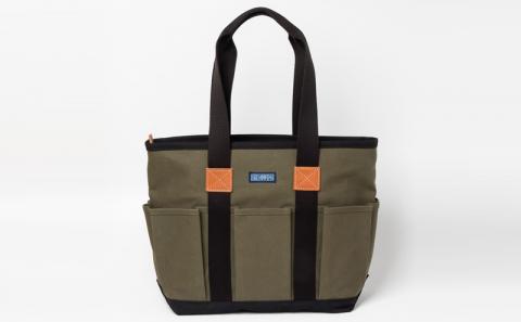 「琉球帆布」クラフトマンバッグ（ディープグリーン） - 実用性 帆布 トート キャンバス生地 丈夫 ベーシック おしゃれ ファッション お出かけ かばん 鞄 手仕事 手づくり ハンドメイド 琉球帆布 伝統技術 沖縄県 八重瀬町【価格改定】