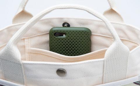 「琉球帆布」お散歩バッグ （sawanico） - 帆布 布 トート トートバッグ 人気 アーティスト イラストレーター sawanico 徳元佐和子 おしゃれ レディース ファッション お出かけ かばん 鞄 手仕事 手づくり ハンドメイド 琉球帆布 伝統技術 沖縄県 八重瀬町【価格改定】