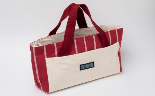 「琉球帆布」 バッグインバッグ - 帆布 収納 ポケット たくさん 機能性抜群 整理 おしゃれ かばん 鞄 手仕事 手づくり ハンドメイド 琉球帆布 伝統技術 沖縄県 八重瀬町【価格改定】