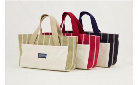 「琉球帆布」 バッグインバッグ - 帆布 収納 ポケット たくさん 機能性抜群 整理 おしゃれ かばん 鞄 手仕事 手づくり ハンドメイド 琉球帆布 伝統技術 沖縄県 八重瀬町【価格改定】