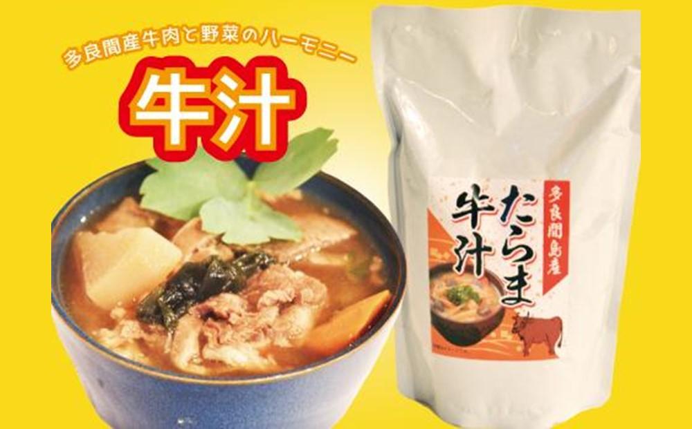 【ふるさと納税】たらま牛汁 ( 450g × 5食 )