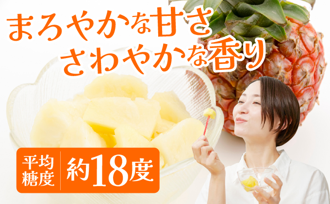 《2026年先行予約》ピーチパイン 約15kg 15～24玉 農園ファイミール 完熟 果物 フルーツ 031-a029_2026