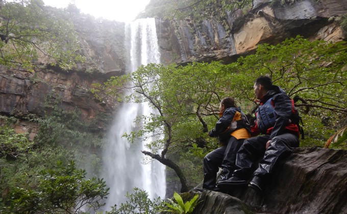 西表島マングローブビーチクリーン＋滝とカヤック・トレッキング 1名様