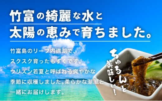 竹富島産　塩もずく 500g×6パック 3kg  500g×6