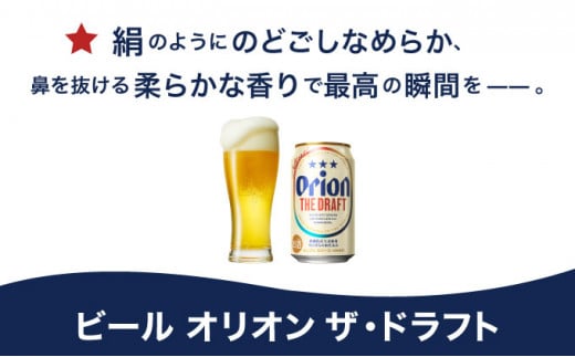 定期便 5回 ビール オリオン ザ・ドラフト 350ml 24缶 定期便 5回