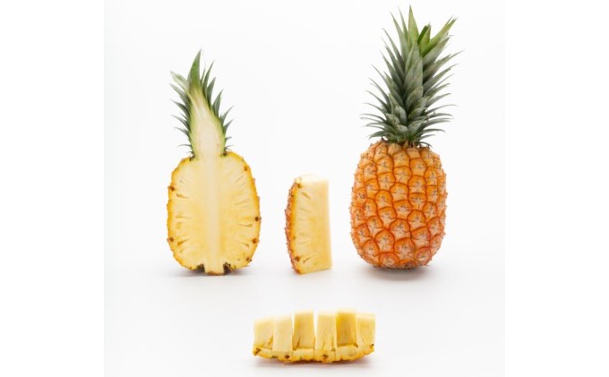 2024年 先行予約 セット パイン ジュリオスターパイン 2kg 2～3玉 レア品種 沖縄 西表島産 果物 フルーツ