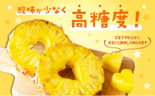 パイナップル スナックパイン 約2.5kg 2～4玉 パイン 果物 フルーツ 沖縄 西表島【TOK:iふぁーむ】配送不可：離島028-a006_2026 【約2.5kg】2～4玉
