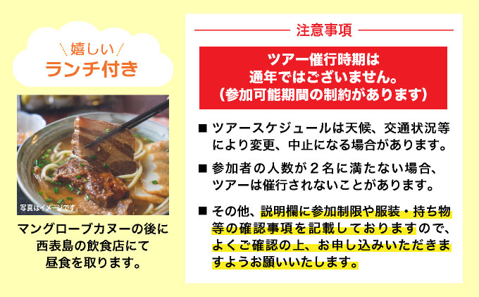 西表島マングローブカヌー+選べる竹富島観光ツアー バス観光やレンタサイクルなど様々なプランをご案内＜指定ホテル送迎選択可／石垣島発＞【 旅行 体験チケット観光 大自然 体験ツアー 観光 沖縄 アクティビティ カヌー】071-a006