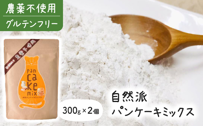 大浜農園 自然派パンケーキミックス 無農薬＆グルテンフリー【お菓子・焼き菓子・グルテンフリー・米粉・パンケーキ】