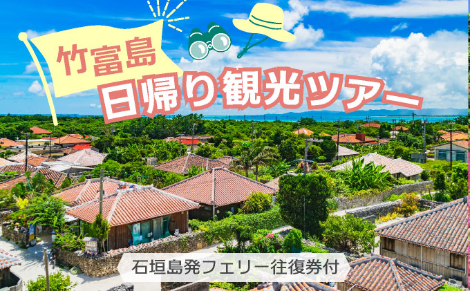 竹富島日帰り観光ツアー　～水牛車で楽しむ竹富島での過ごし方＜半日／指定ホテルお送り＞【 旅行 体験チケット観光 大自然 体験ツアー 観光 沖縄 アクティビティ】 071-a008