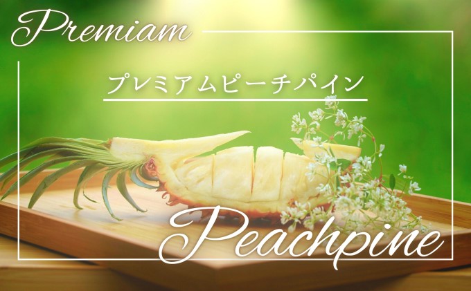 2025年 先行予約 人気No.５ 西表島ナウパカ 完熟 プレミアム ピーチパイン 約2Kg ☆栽培期間中 農薬・化学肥料不使用☆　西表島ナウパカ