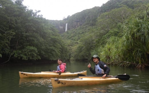 西表島マングローブビーチクリーン＋滝とカヤック 1名様