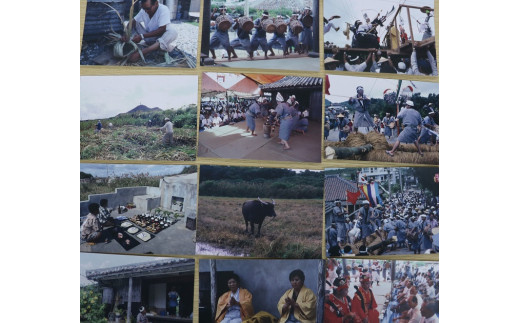 【C007】ポストカード1990　よみがえる島の風景　（海×12枚・暮らし×12枚）