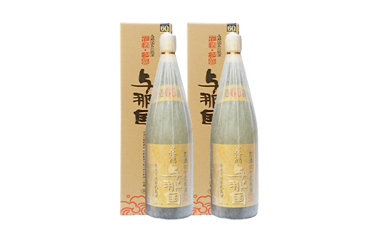 琉球泡盛 花酒 与那国60度1800ml（丸）2本 E0059