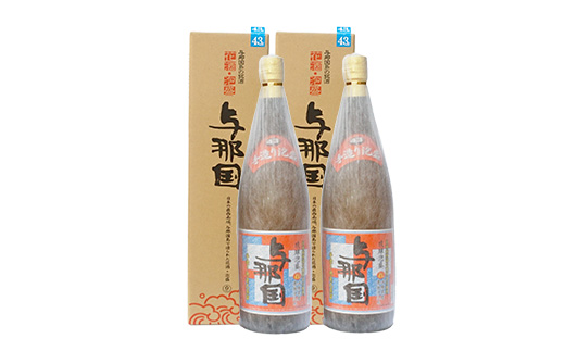 琉球泡盛 与那国43度1800ml（丸）2本 E0063