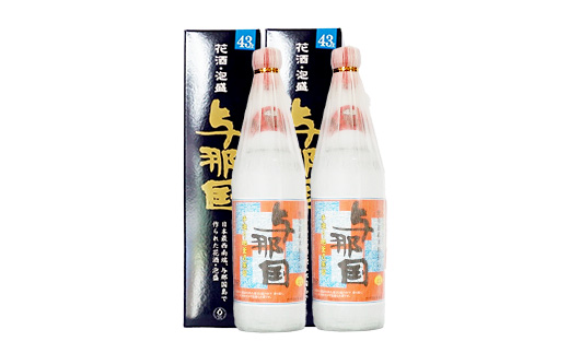 琉球泡盛 与那国43度600ml（丸）2本 E0064