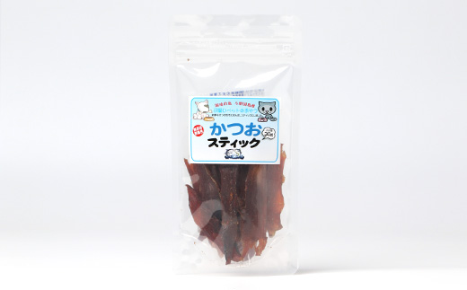 与那国島産 可愛いペットのおやつ かつおスティック（30g） I009