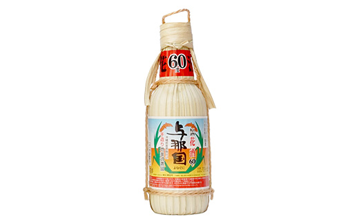 琉球泡盛 花酒 与那国60度360ml（クバ巻）1本 E0027