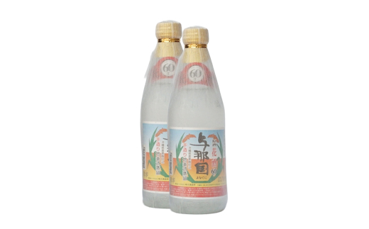 琉球泡盛 花酒 よなぐに60度360ml（丸）2本 E0061