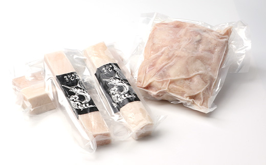【G002】 カジキの刺身とカジキの骨付き肉のセット