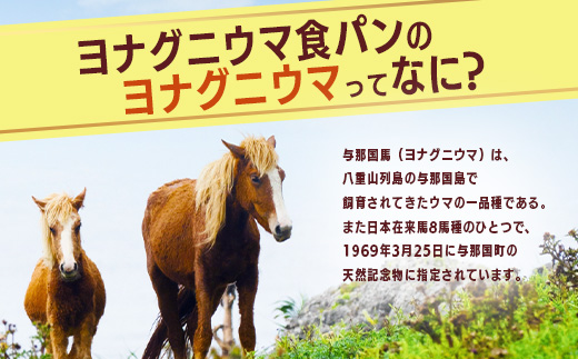 お子様に大人気！！ヨナグニウマ食パンと島カヌレのごほうびBOX【J002】