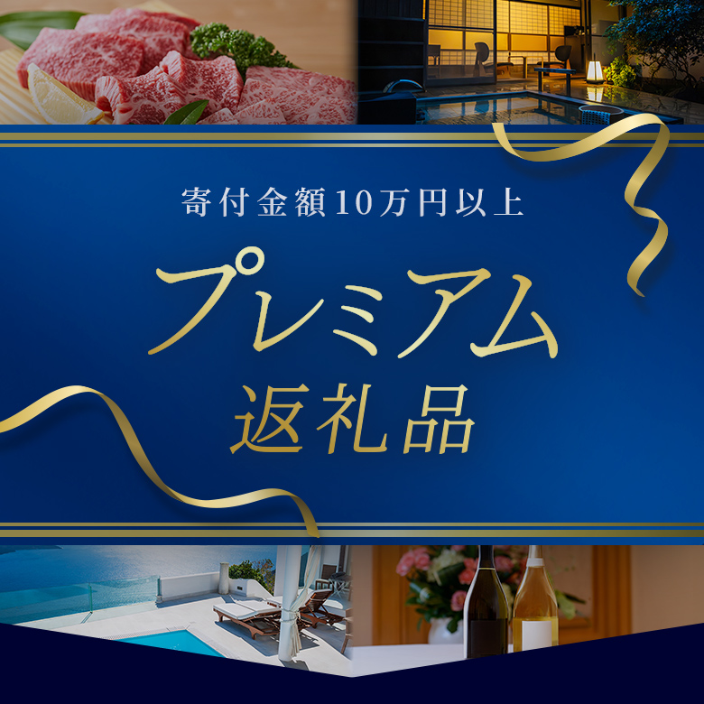 寄付金額10万円以上プレミアム返礼品